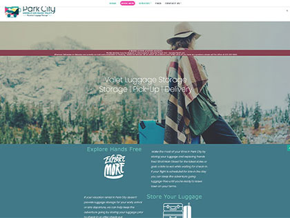 Sample image from the Designtoo website portfolio (Mobile Luggage Valet)